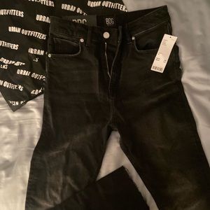 Urban Outfitters BDG High Rise Skinny Black Jeans